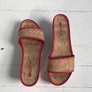Prada wedges